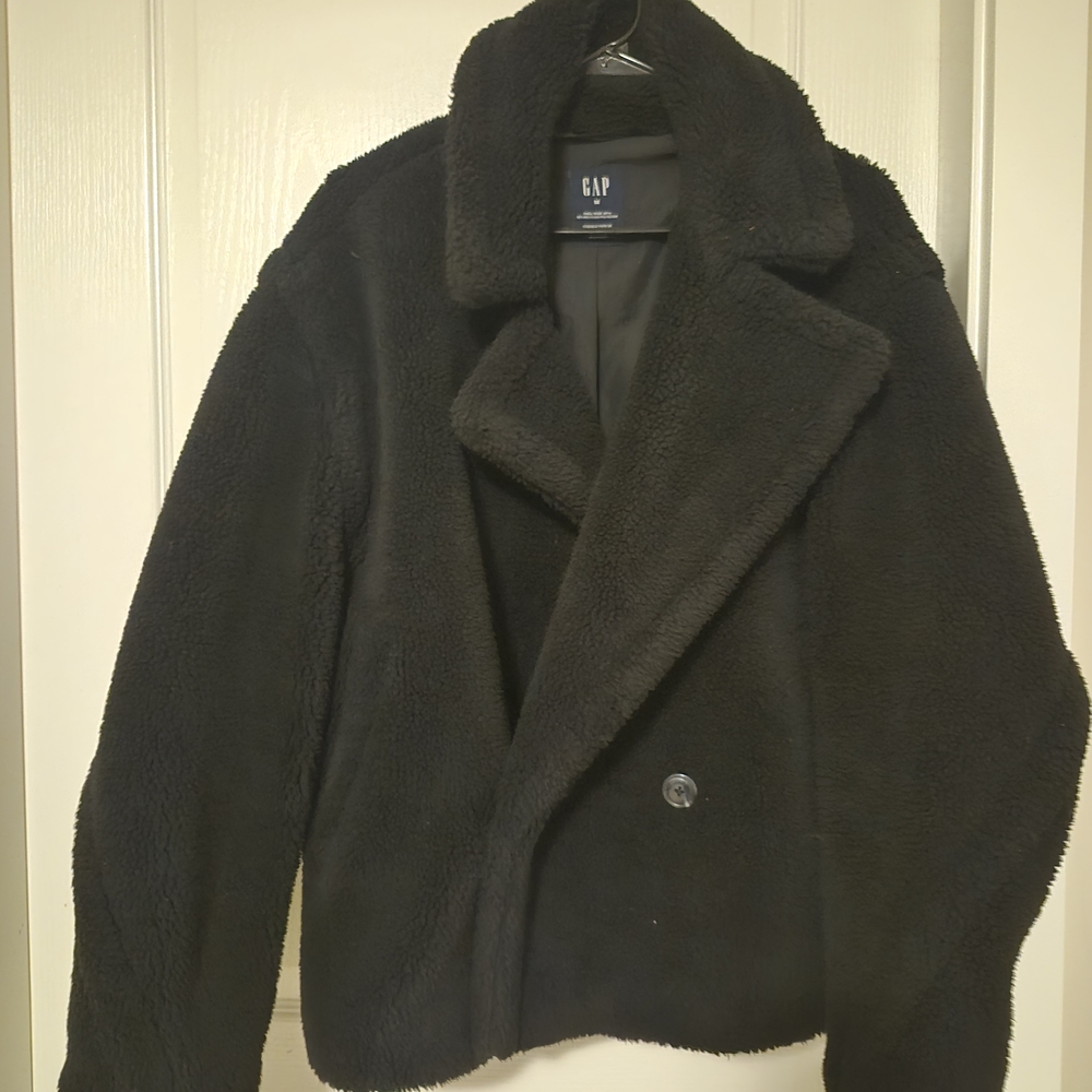 GAP Black Teddy Jacket